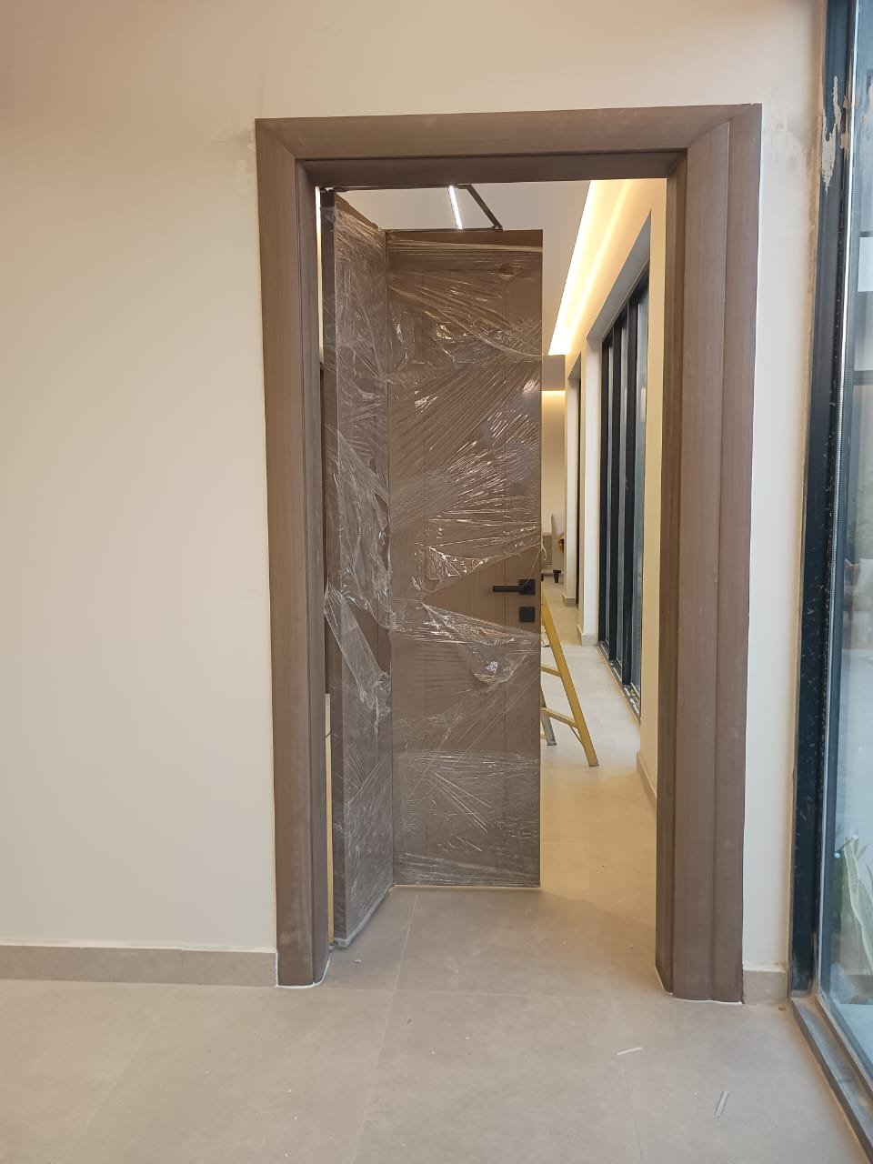 باب wpc قابل للطي (فولدنق)2